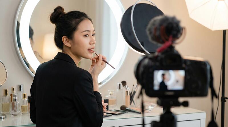 黄色仓库美妆视频教程